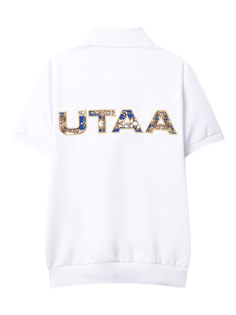 UTAA APEX Chain Baroque Frontier Tie PK T-shirt : Women's Blue