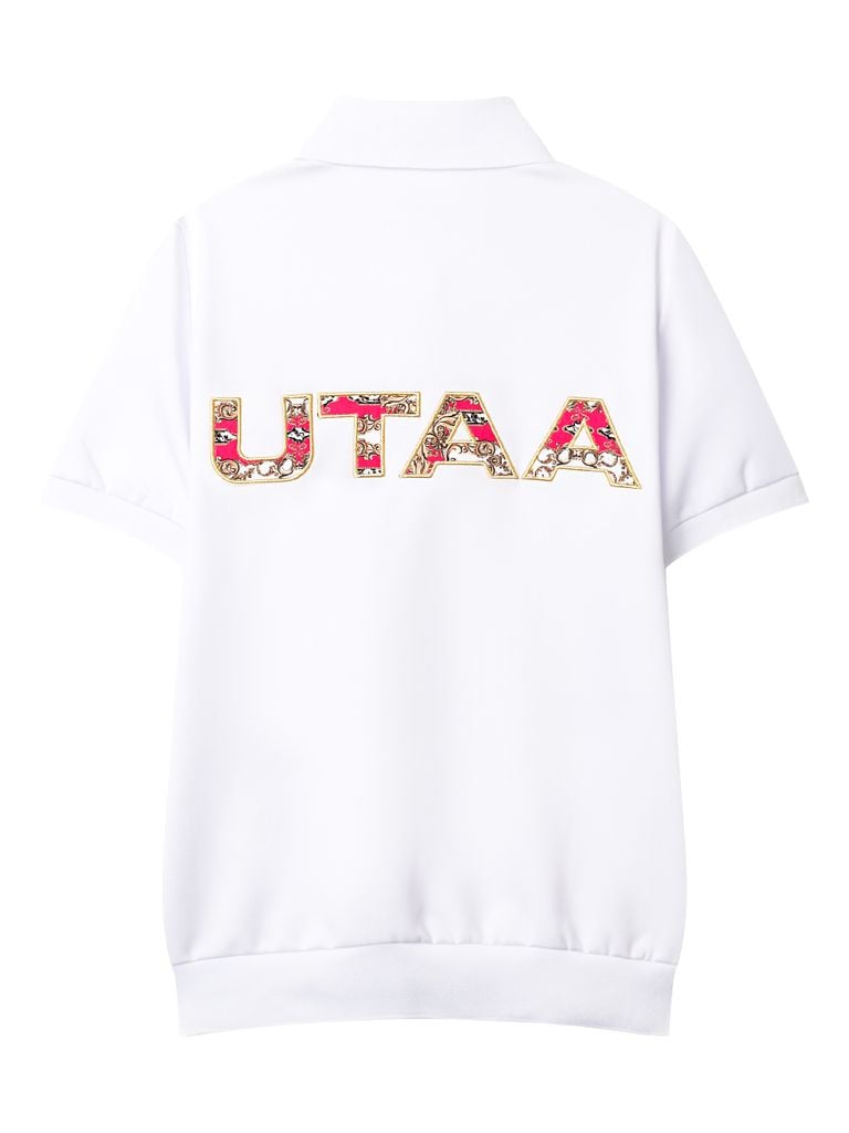 UTAA APEX Chain Baroque Frontier Tie PK T-shirt : Women's Pink