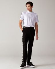 UTAA Diagonal Symbol Line PK T-shirt : Men's White