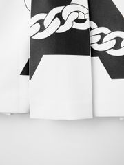 UTAA Helix String Pleats Skirt : White