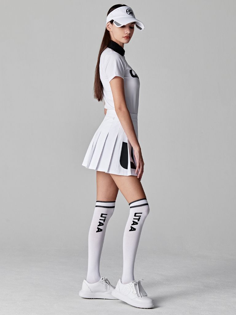 UTAA Helix String PK T-shirt : Women's White