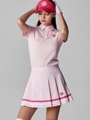 UTAA Dual Tape Mix PK T-shirt : Women's Light Pink