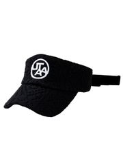 UTAA Pixel Tile Lace Sun Visor : Women's Black