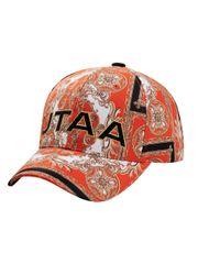 UTAA Baroque Golden Stroke Logo Cap : Orange