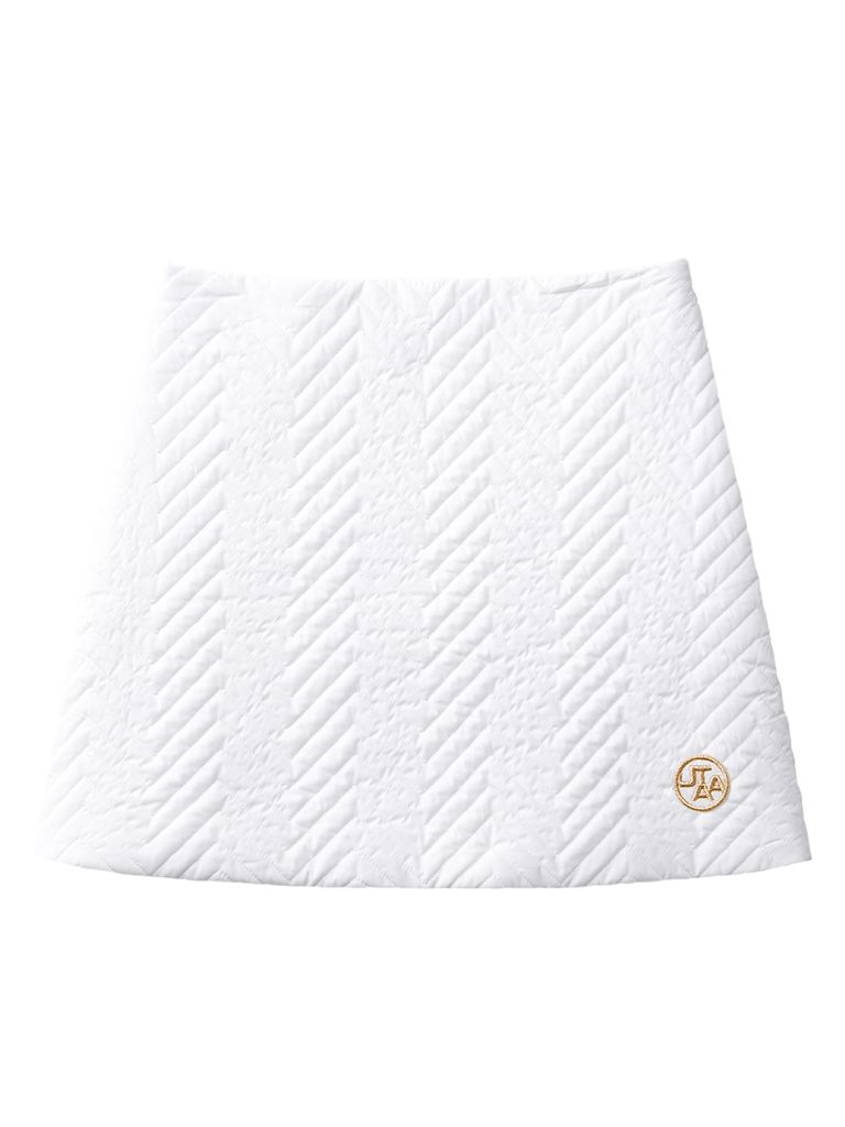 UTAA Golden Scales Quilting Padding Skirt : White