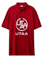 UTAA Logo Emblem PK T-Shirts : Men's D/Red