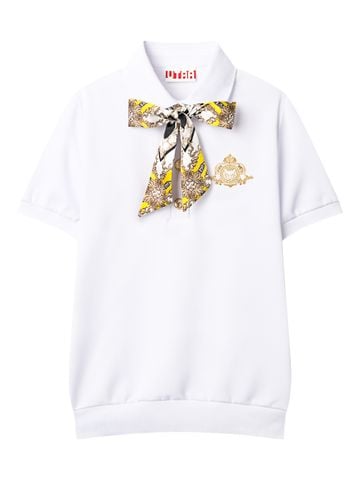 UTAA APEX Chain Baroque Frontier Tie PK T-shirt : Women's Yellow