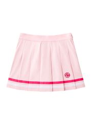 UTAA Dual Tape Mix Flare Skirt : Light Pink