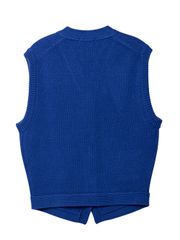 UTAA Ducat Pocket Knit Vest : Women's Blue