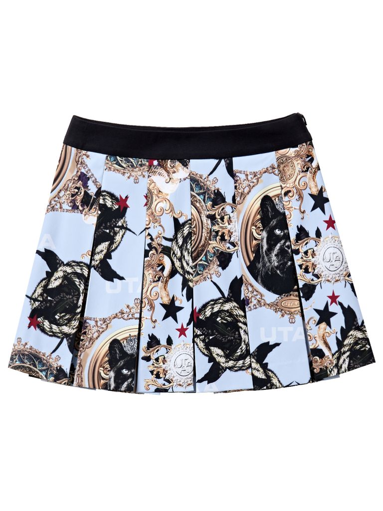 UTAA LIGHTMARE FLARE SKIRT: sky blue