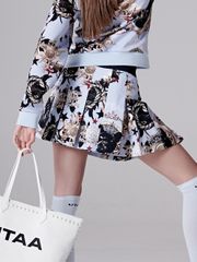 UTAA LIGHTMARE FLARE SKIRT: sky blue