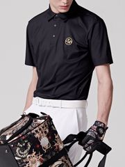 UTAA Empire Polo T-shirts : Black