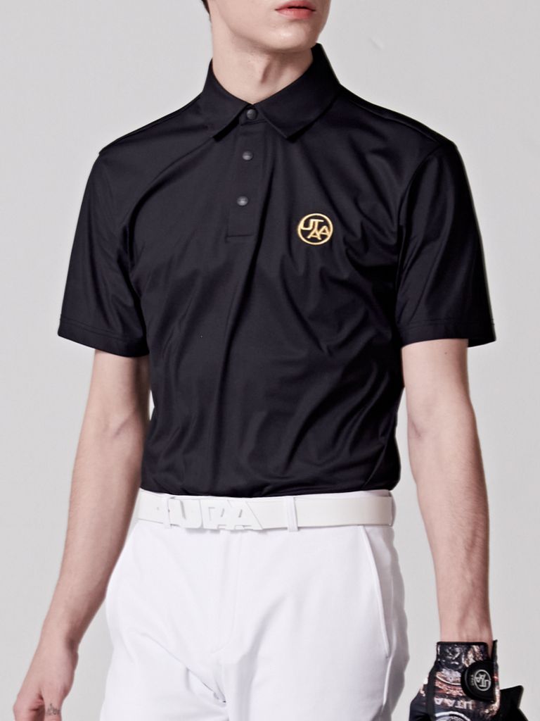 UTAA Empire Polo T-shirts : Black