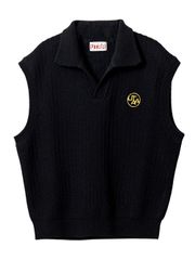 UTAA Gild PK Knit Vest : Black