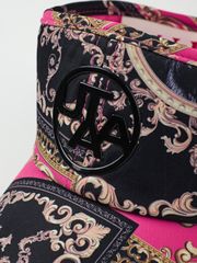 UTAA Neon Baroque Ribbon Sun Visor : Pink