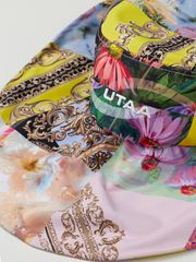 UTAA Fiesta Patchwork Bucket Hat : Light Pink