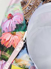 UTAA Fiesta Patchwork Bucket Hat : Light Pink