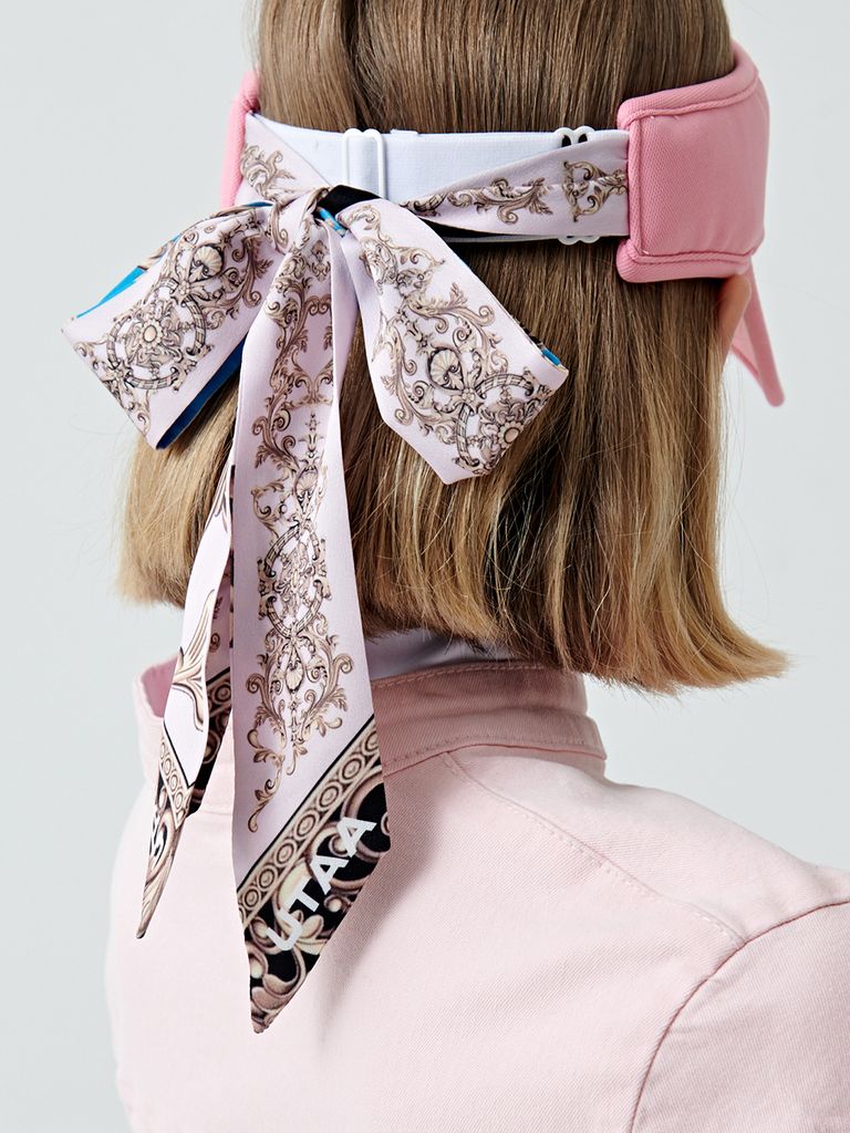 UTAA Olympus Neon Baroque Tie Visor : Light Pink