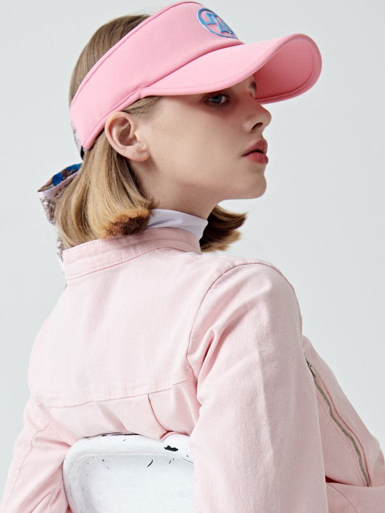 UTAA Olympus Neon Baroque Tie Visor : Light Pink