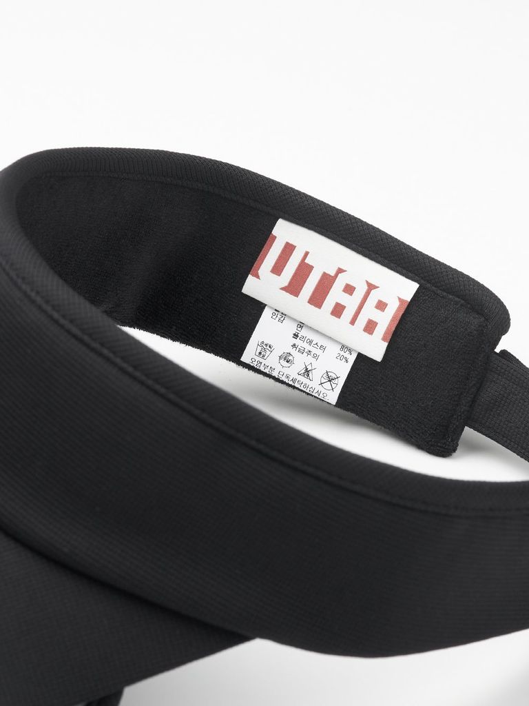 UTAA Olympus Sun Slide Visor : Mens Black