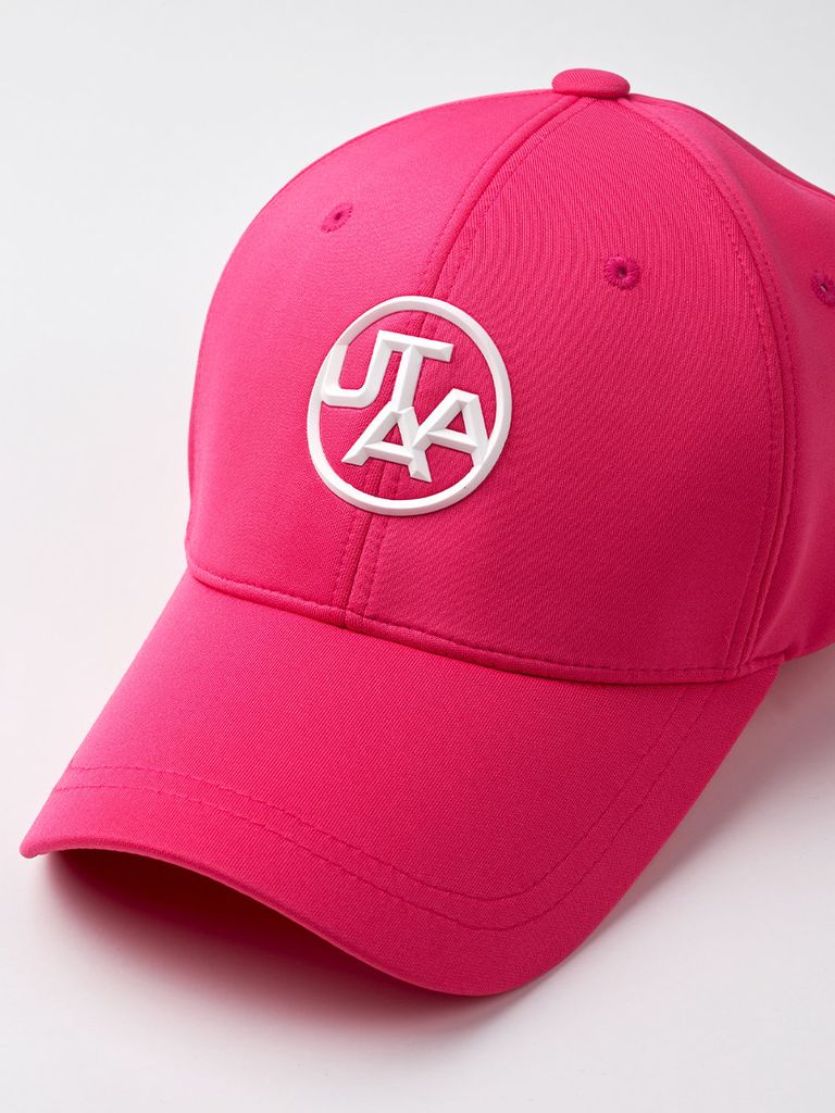 UTAA Figure Symbol Cushion Golf cap : Pink