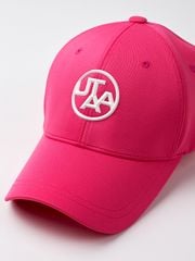 UTAA Figure Symbol Cushion Golf cap : Pink