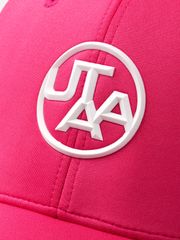 UTAA Figure Symbol Cushion Golf cap : Pink