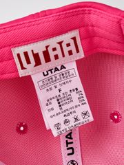 UTAA Figure Symbol Cushion Golf cap : Pink