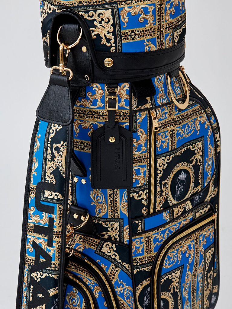 UTAA Dazzle Baroque Caddie Bag : Blue