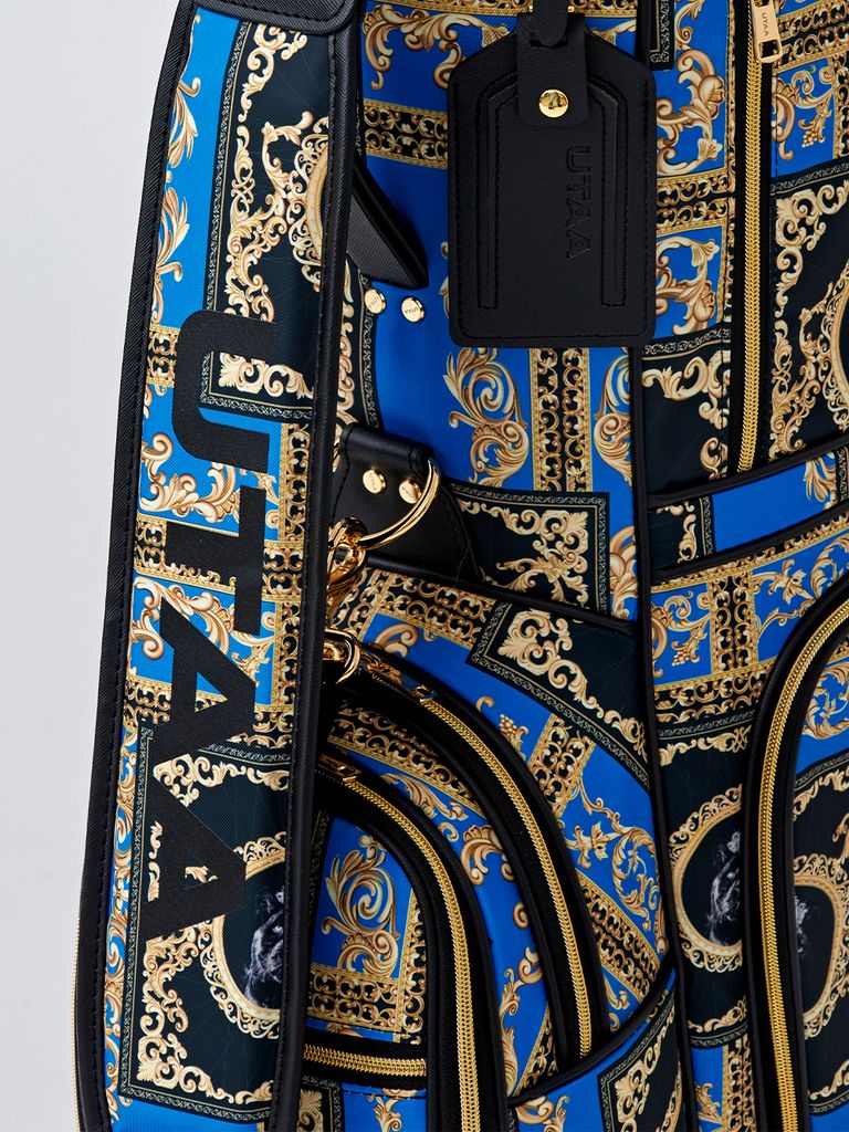 UTAA Dazzle Baroque Caddie Bag : Blue