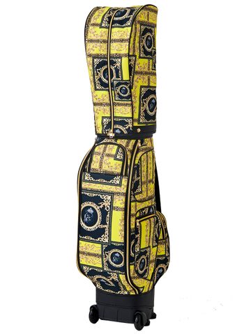 UTAA Dazzle Baroque Caddie Bag : Yellow