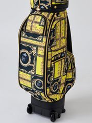 UTAA Dazzle Baroque Caddie Bag : Yellow