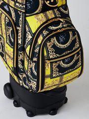 UTAA Dazzle Baroque Caddie Bag : Yellow