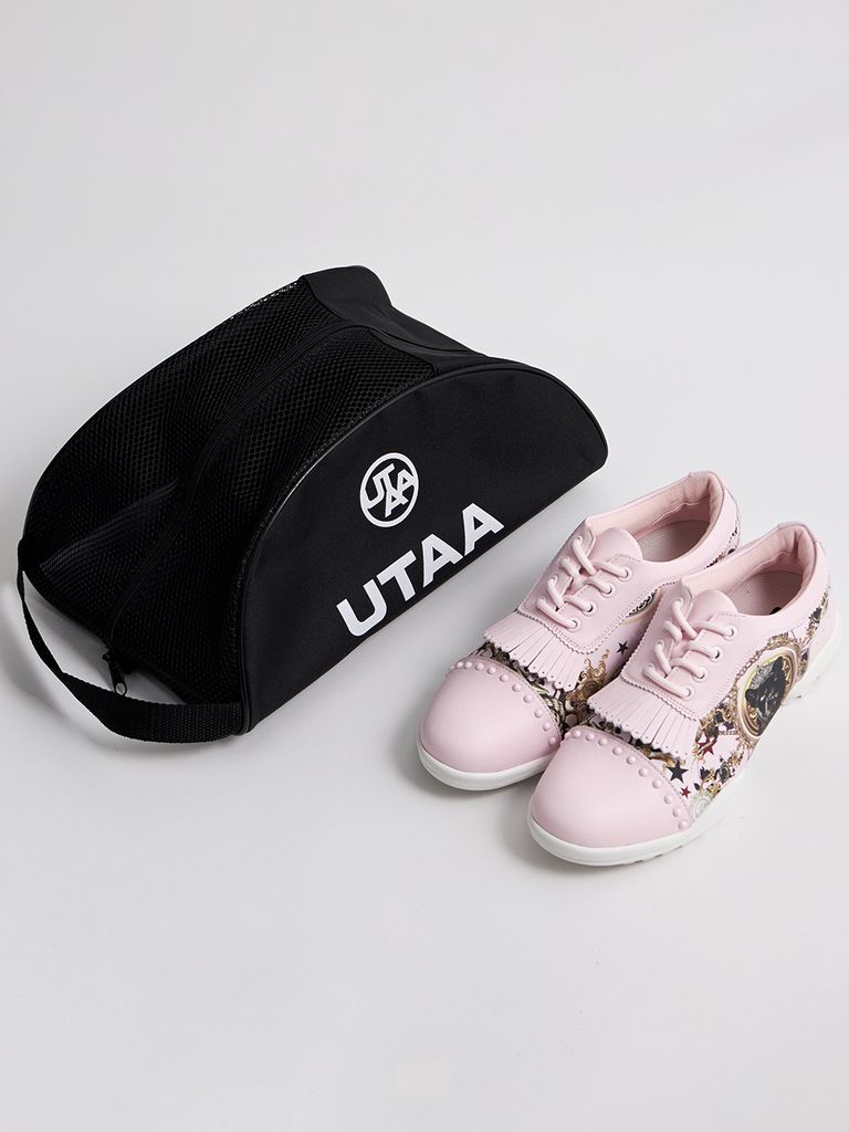 UTAA Lightmare Tassel Classic Golf Shoes : Women's Pink-2