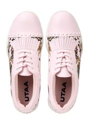 UTAA Lightmare Tassel Classic Golf Shoes : Women's Pink-3