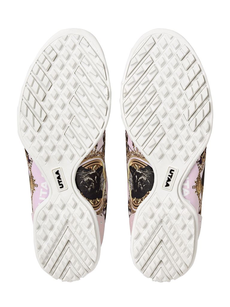 UTAA Lightmare Tassel Classic Golf Shoes : Women's Pink-3