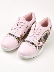 UTAA Lightmare Tassel Classic Golf Shoes : Women's Pink-3