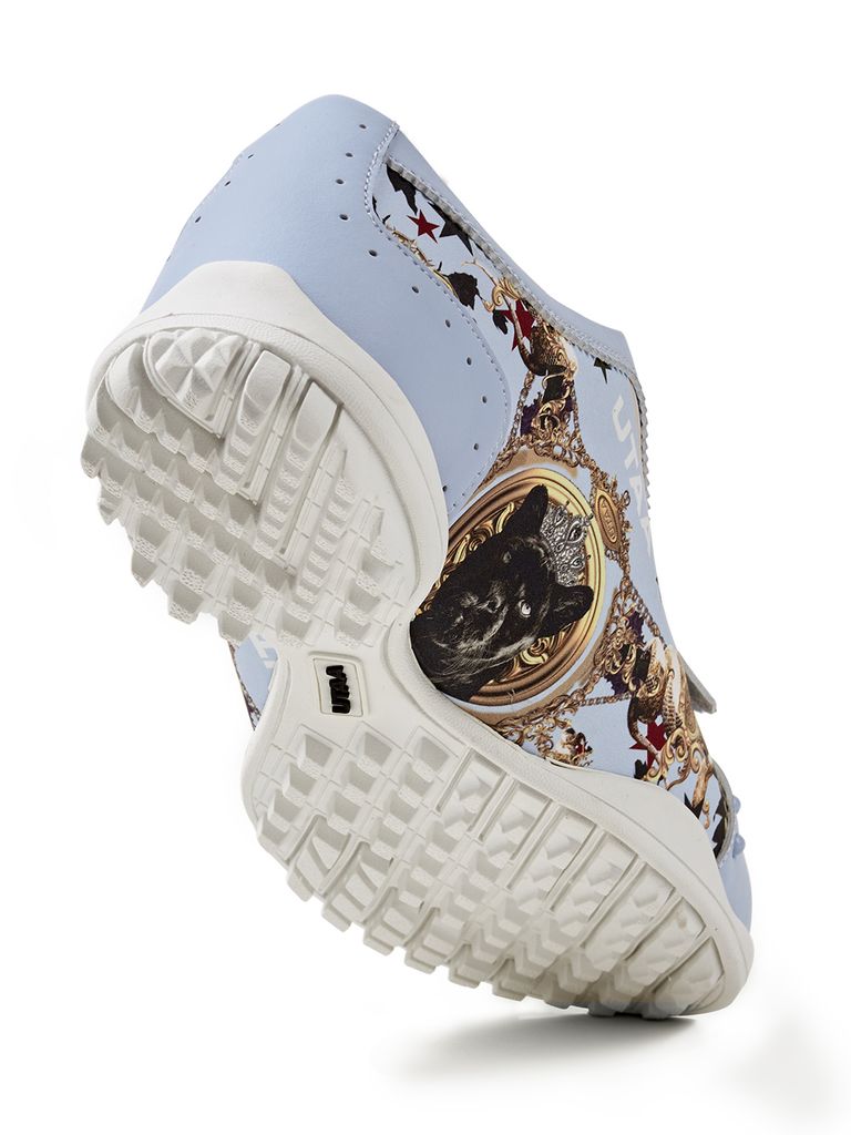 UTAA Lightmare Tassel Classic Golf Shoes : Women's Blue-2