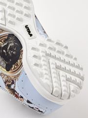 UTAA Lightmare Tassel Classic Golf Shoes : Women's Blue-2