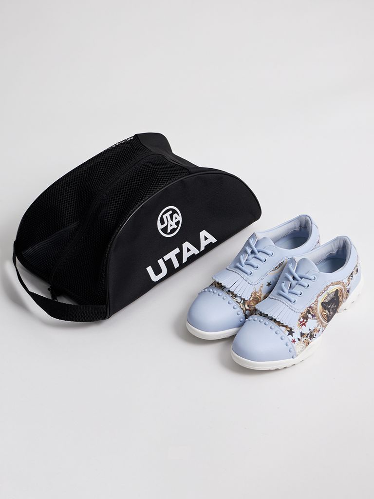 UTAA Lightmare Tassel Classic Golf Shoes : Women's Blue-1