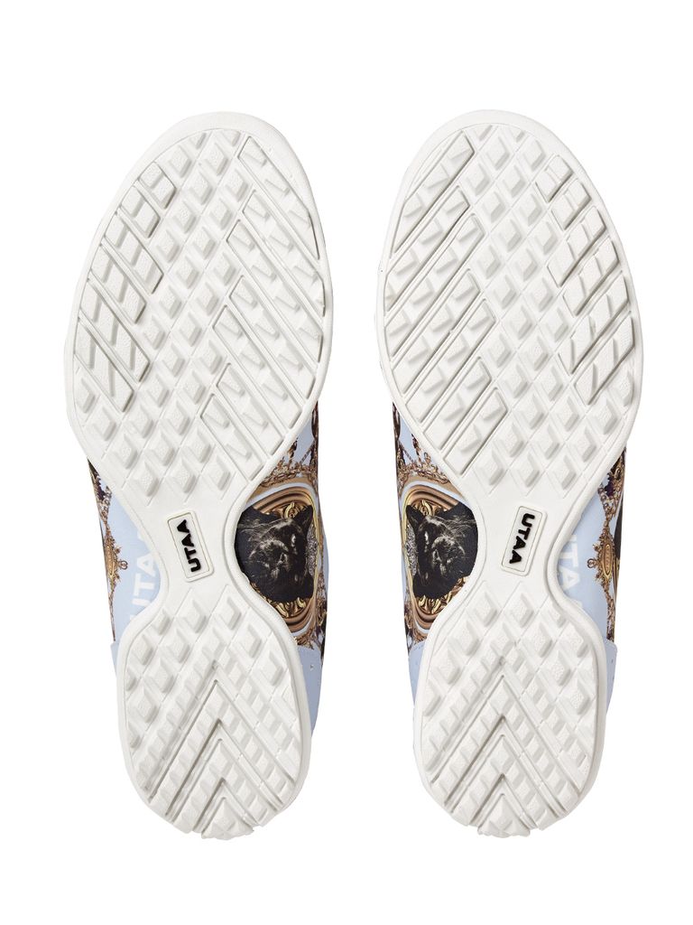 UTAA Lightmare Tassel Classic Golf Shoes : Women's Blue-1