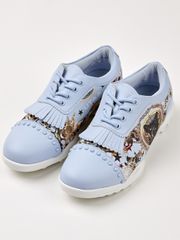 UTAA Lightmare Tassel Classic Golf Shoes : Women's Blue-3