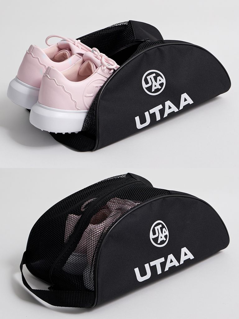 UTAA Derby Kiltie Golf Sneakers : Light Pink