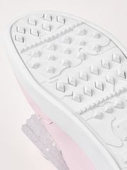 UTAA Derby Kiltie Golf Sneakers : Light Pink