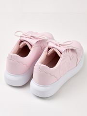 UTAA Derby Kiltie Golf Sneakers : Light Pink