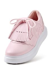 UTAA Derby Kiltie Golf Sneakers : Light Pink