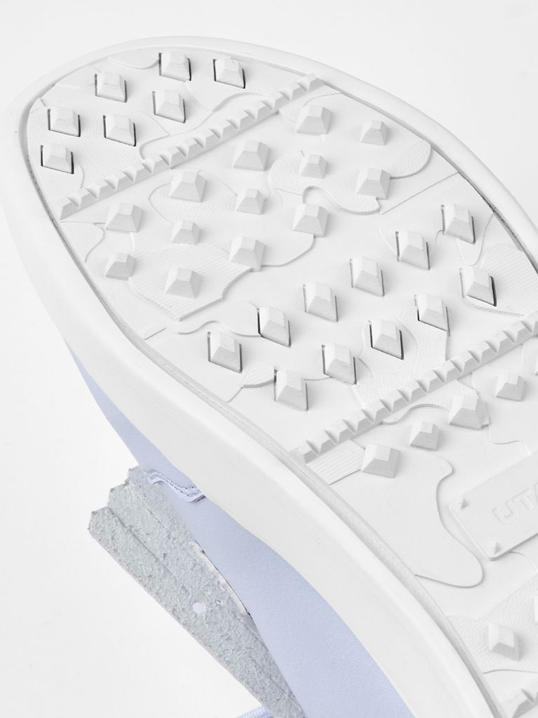 UTAA Derby Kiltie Golf Sneakers : Sky Blue-1