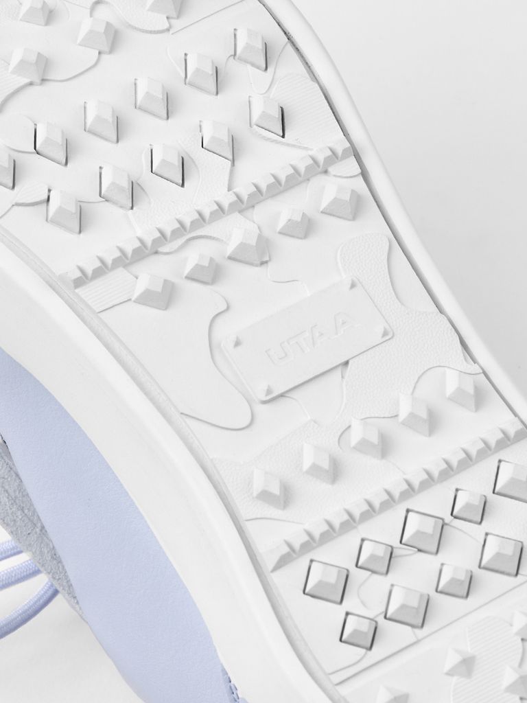 UTAA Derby Kiltie Golf Sneakers : Sky Blue-1