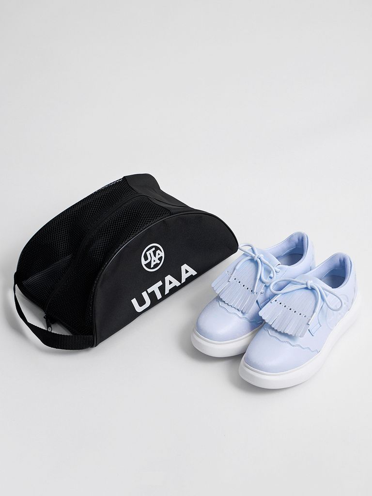 UTAA Derby Kiltie Golf Sneakers : Sky Blue-2