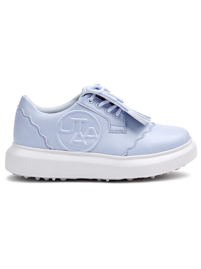 UTAA Derby Kiltie Golf Sneakers : Sky Blue-1
